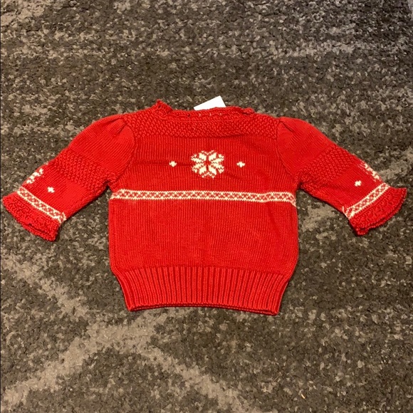 🎄🦌 Ralph Lauren Christmas Reindeer Sweater 3 mos - Picture 2 of 3